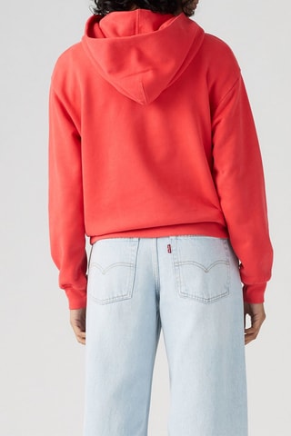 Sweat à capuche - Rouge