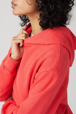 Sweat à capuche - Rouge