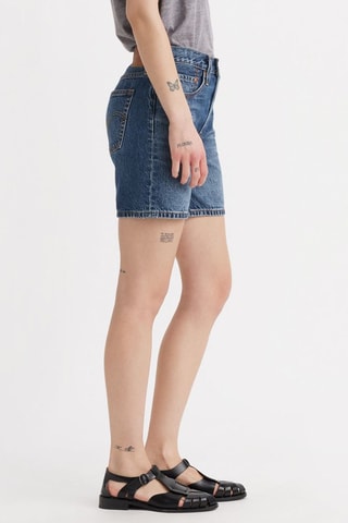 Short en jean taille haute 501® - Bleu
