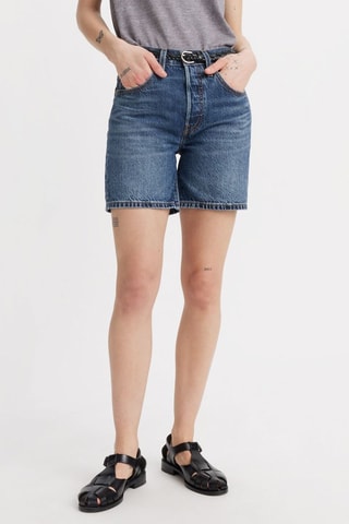 Short en jean taille haute 501® - Bleu