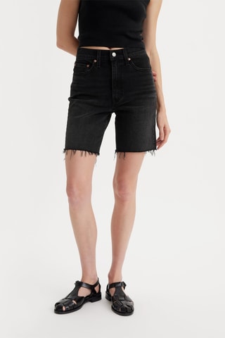 Bermuda en jean - Noir