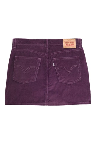 Minijupe en velours - Violet