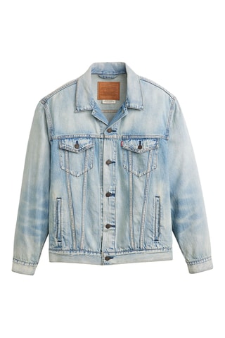 Veste relaxed Trucker - Bleu clair