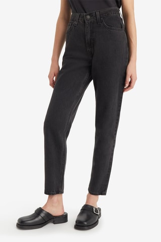 Jean mom 80's - Noir