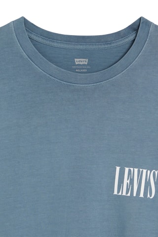 T-shirt relaxed - Bleu