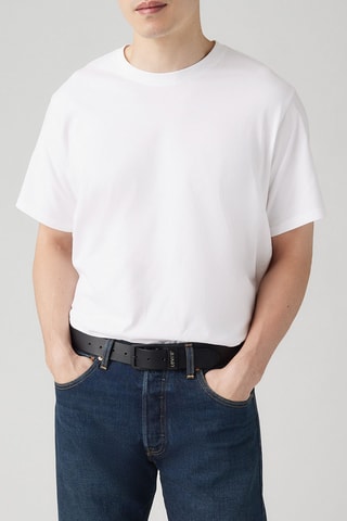 Ceinture en cuir - Noir