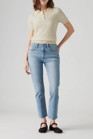 Jean 501® Crop No Rush - Bleu clair