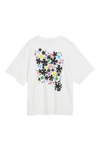 T-shirt -  Blanc