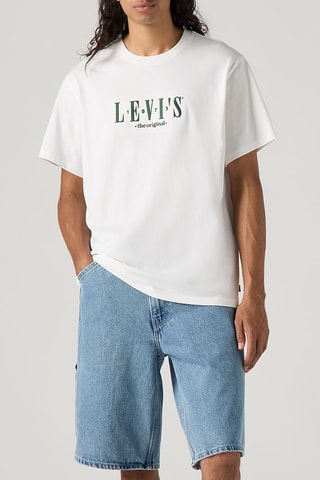 T-shirt relaxed - Blanc