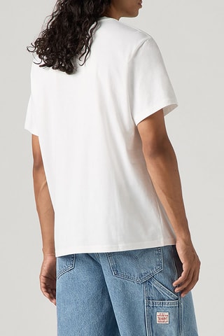T-shirt relaxed - Blanc