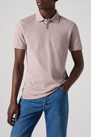 Polo slim - Violet clair