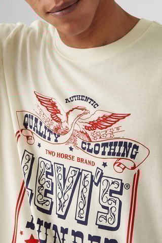 T-shirt relaxed - Écru