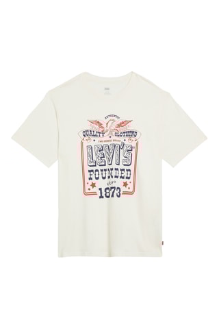 T-shirt relaxed - Écru