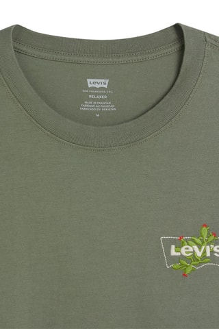 T-shirt relaxed - Vert kaki