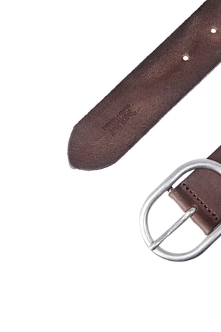 Ceinture en cuir - Marron