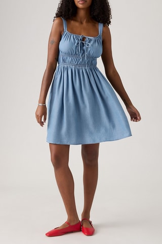 Robe sans manches - Bleu