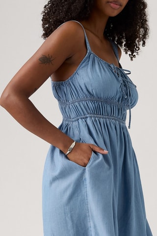 Robe sans manches - Bleu