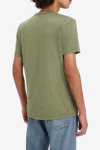 T-shirt slim - Vert kaki