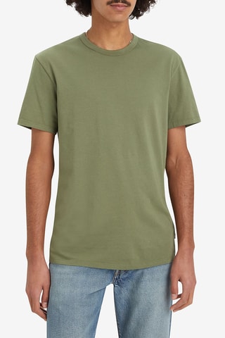 T-shirt slim - Vert kaki