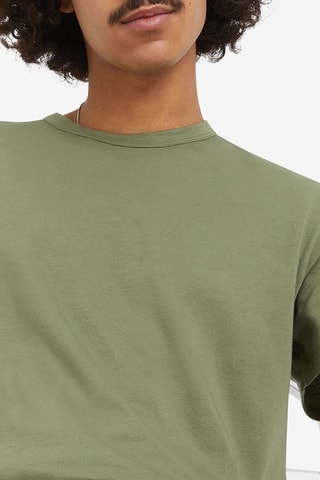 T-shirt slim - Vert kaki