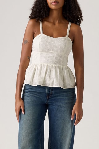 Top sans manches - Blanc