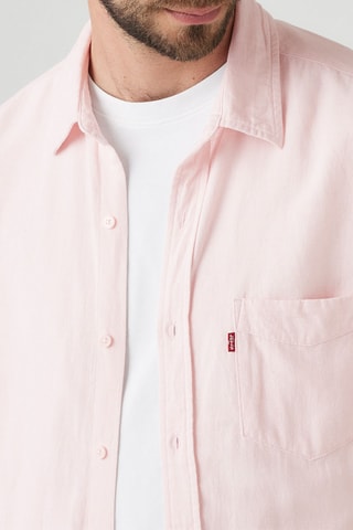 Chemise en lin - Rose pâle