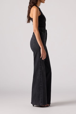 Jean flare Ribcage - Noir