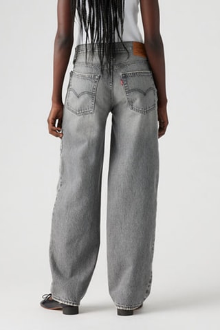 Jean wide legs Baggy Dad - Gris