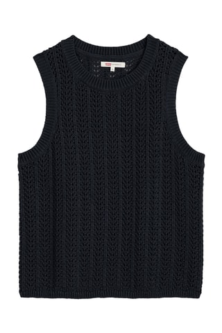 Débardeur Sunrise Crochet - Anthracite