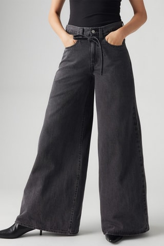 Jean wide legs XL Superwide - Gris foncé