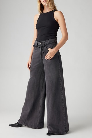 Jean wide legs XL Superwide - Gris foncé