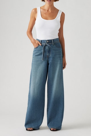 Jean wide legs XL Straight - Bleu moyen