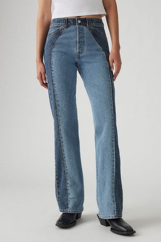 Jean bootcut Wedgie Western - Bleu