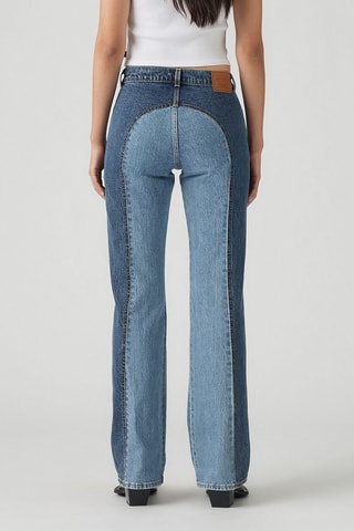 Jean bootcut Wedgie Western - Bleu