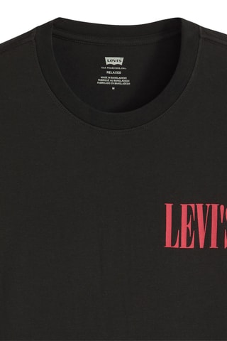 T-shirt relaxed - Noir