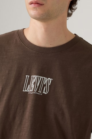 T-shirt relaxed - Marron