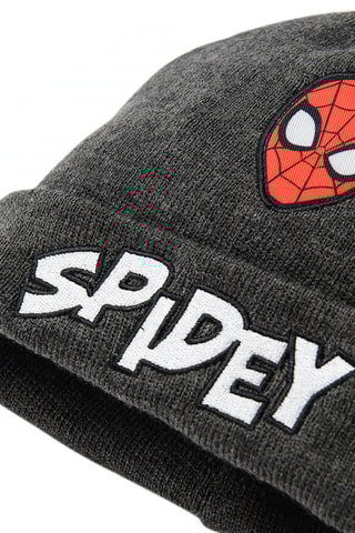 Muts met Pompon Spider-Man Avengers Marvel - Donkergrijs