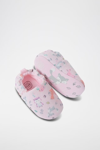 Pantoufles Rose poudré