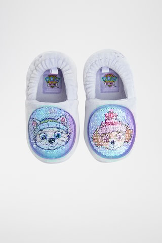 Pantoffels Stella en Everest Paw Patrol - Lichtpaars