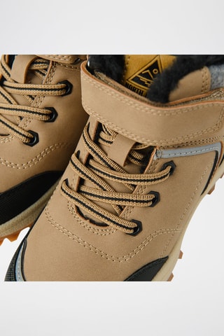 Bottines fourrées - Marron clair