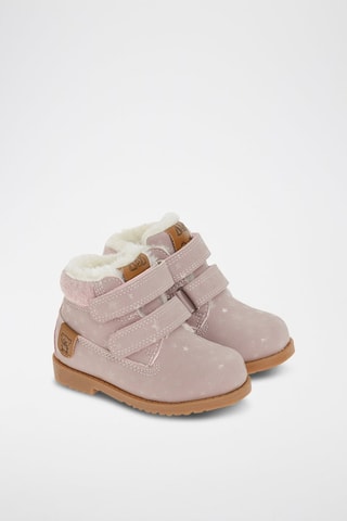 Bottines fourrées - Rose