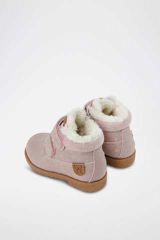 Bottines fourrées - Rose