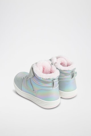 Baskets montantes fourrées - Gris