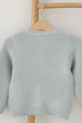 Vest - Gemêleerd Hemelsblauw