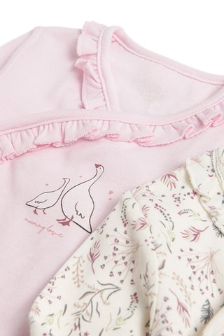 2 Biologisch Katoenen Vesten - Multicolor