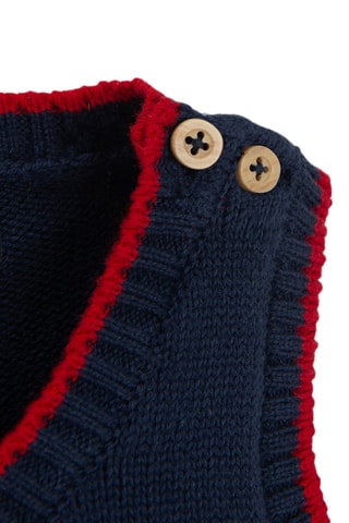 Mouwloos Vest - Marineblauw