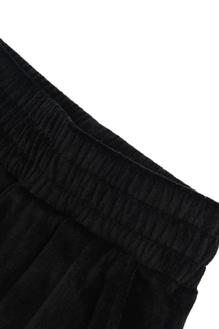 Velours Joggingbroek Marineblauw