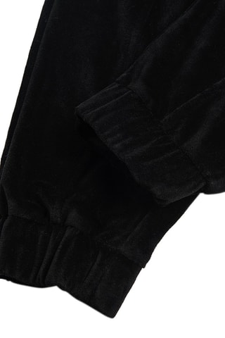 Velours Joggingbroek Marineblauw