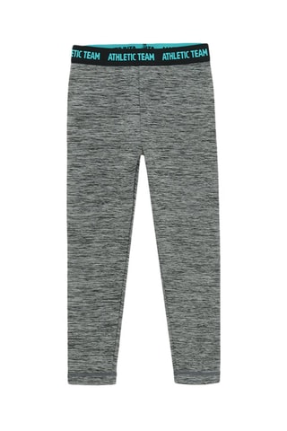 Legging - Gemêleerd Grijs