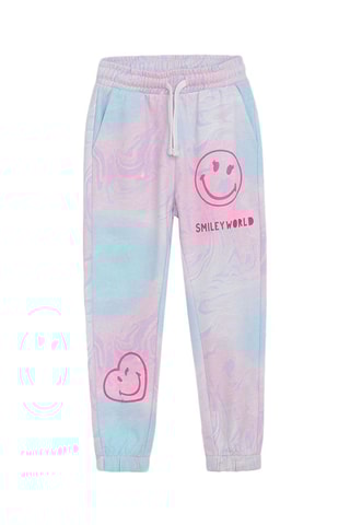 Joggingbroek Smiley - Wit